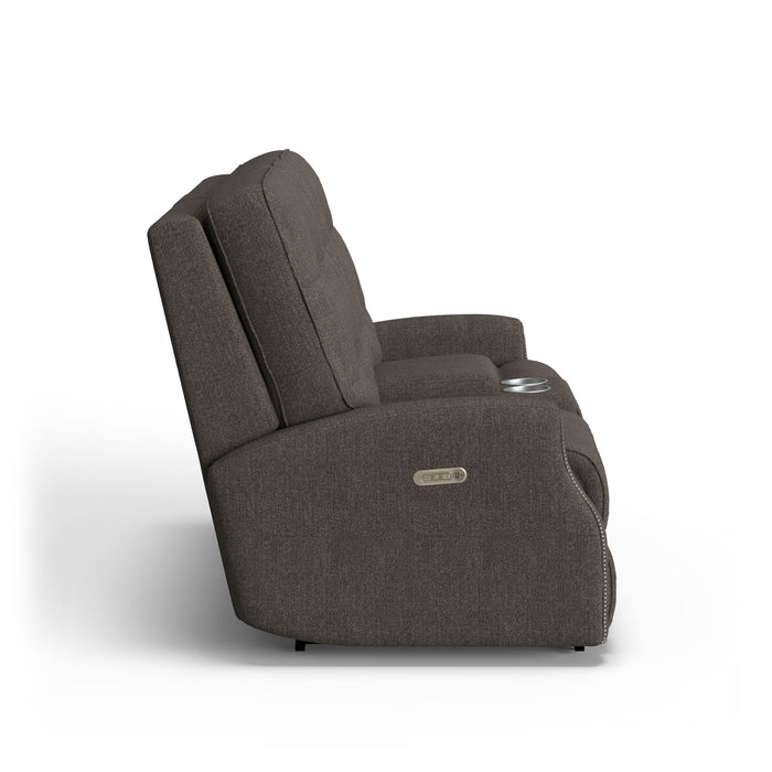 Devon - Reclining Loveseat, Nailhead Trim