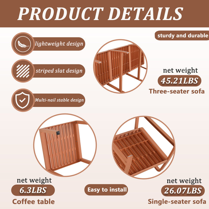 Furniture Set, Waterproof And Durable