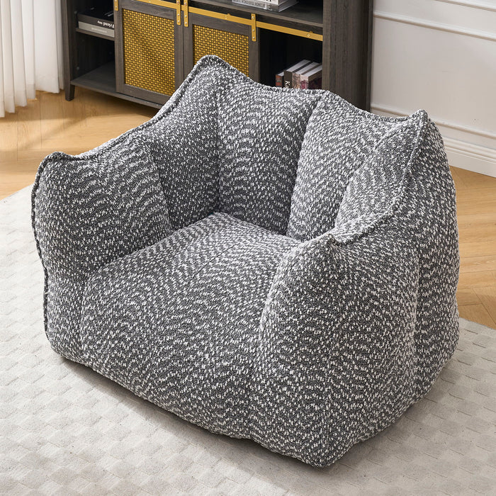 Comfortable Chenille Sofa Chairs With Highly Resilient Foam For Living Rooms And Bedrooms