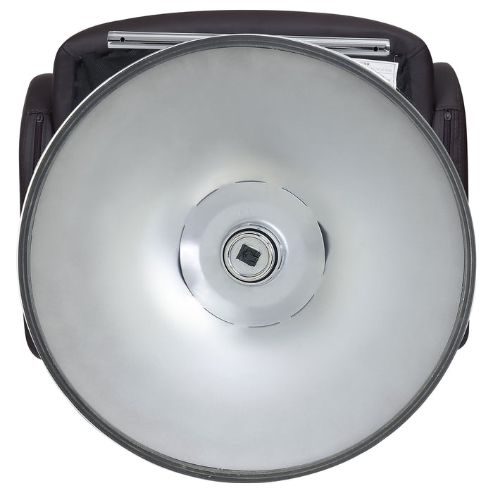 Adjustable Bar Stool With Upholstery