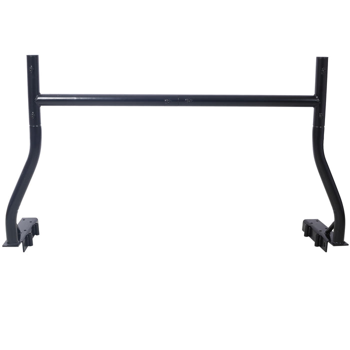 Heavy Duty Extendable Steel Truck Ladder Rack (Set of 2) - Black