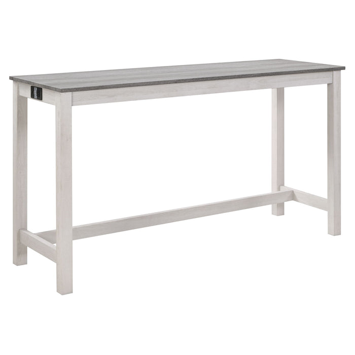 4 Piece Bar Table Set With Power Outlet
