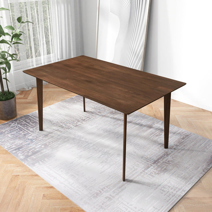 Carlos - Dining Table And 4 Side Chairs - Oak / Dark Gray