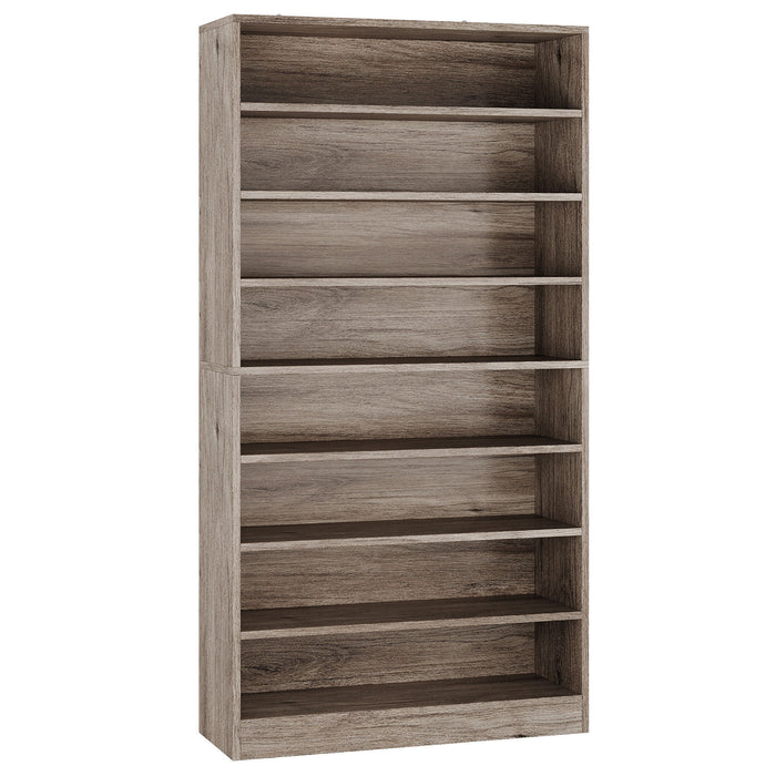 9 Tier Freestanding Shoe Cabinet, With Open Design