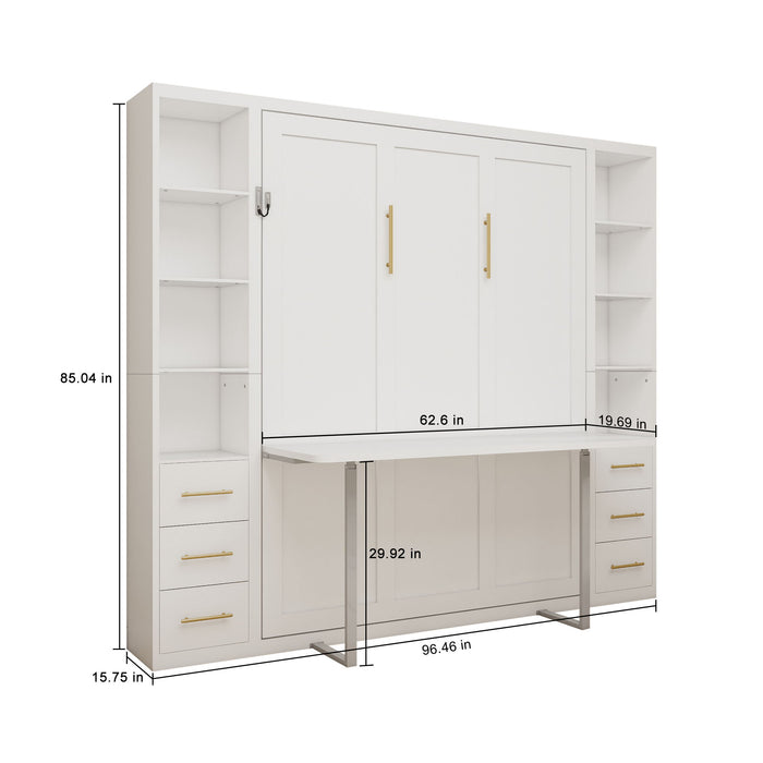 Multifunctional Vertical Murphy Wall Bed
