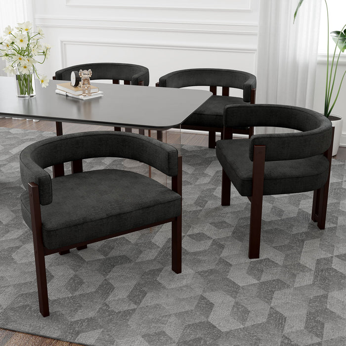 Modern Accent Teddy Upholstered Armchair