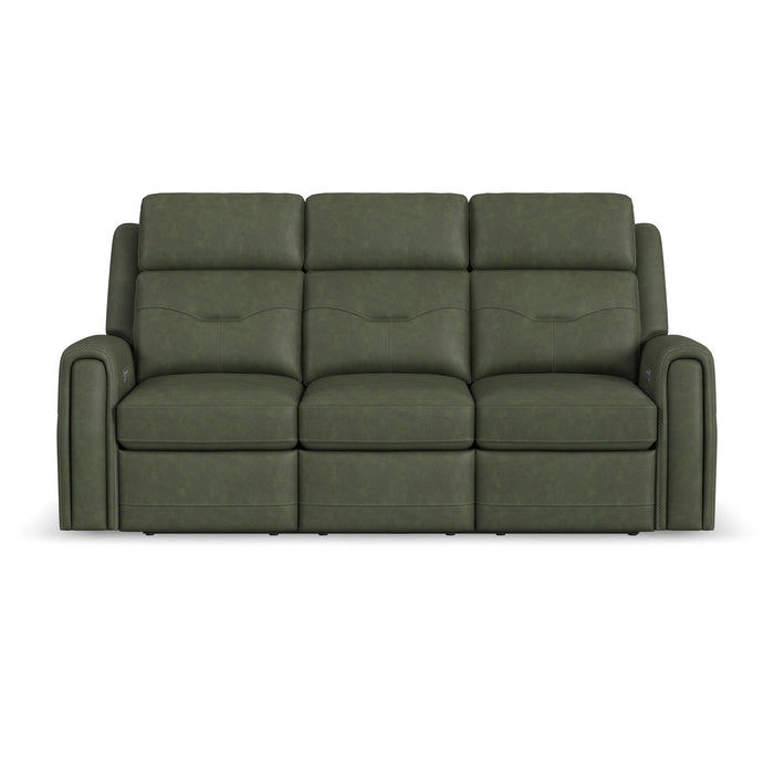 Felix - Power Reclining Sofa With Power Headrest, Lumbar, Heat & Massage