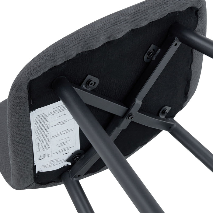Modern Bar Chair Rounded Backrest (Set of 2)