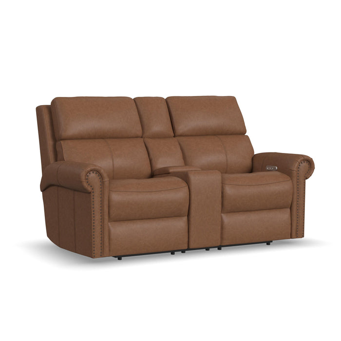Bernard - Loveseat With Nailhead Trim