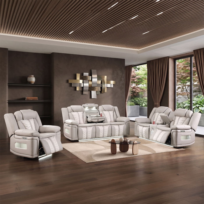 Cruiser - Power Reclining Set With LED Lighting