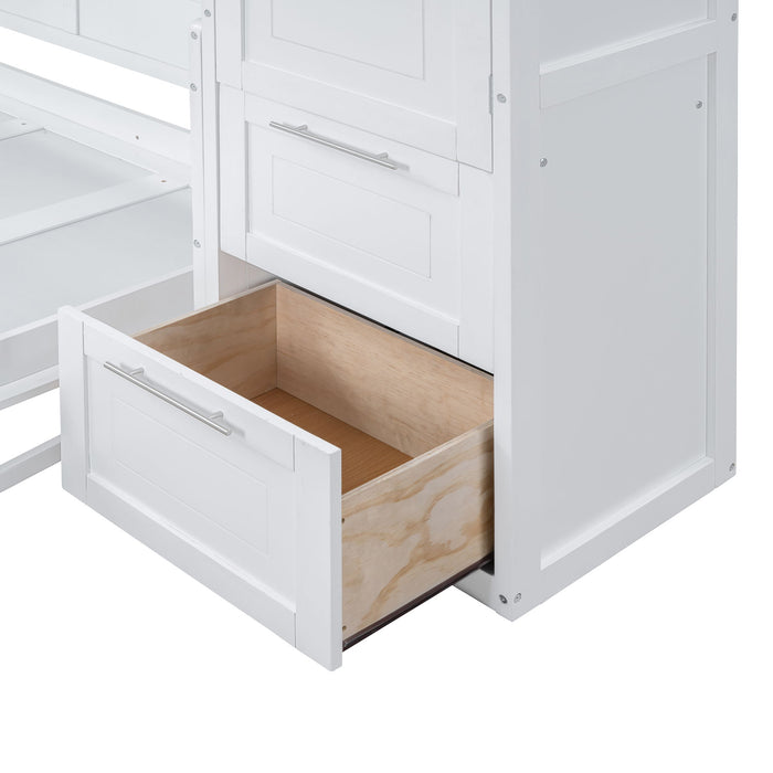 Space Saving Murphy Wall Bed With Closet And Drawers