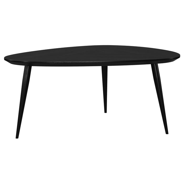 Xander - Triangular Table With Rounded Edges
