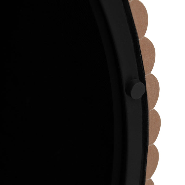 Coffee Table, Round Coffee Table, Modern Side Tables Accent End Table For Living Room, Apartment - Natural