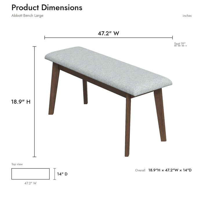 Carlos - Upholstered Bench