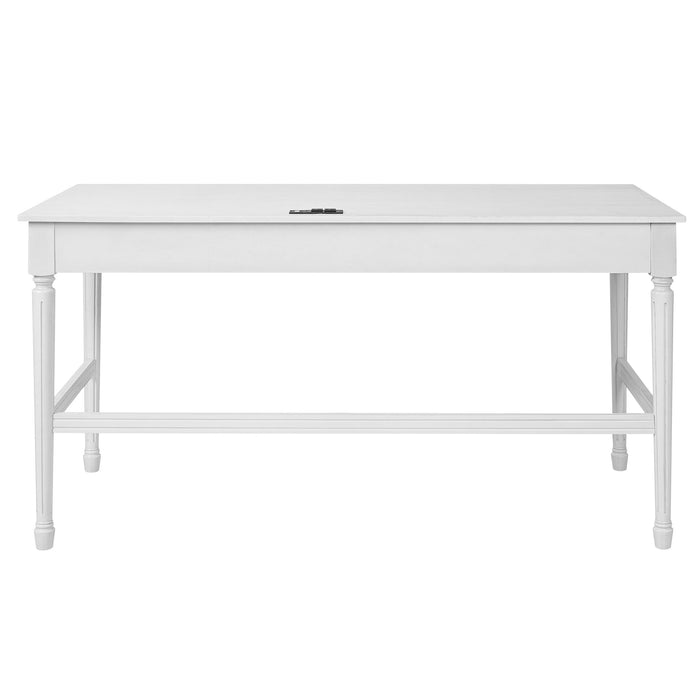 Modern Writing Desk With Drawers For Home Office