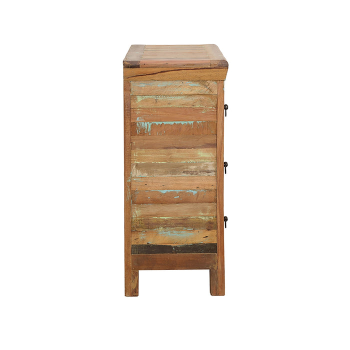 Lynden - 4 Drawer Accent Cabinet With Ring Pulls - Wood