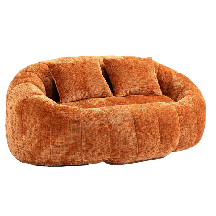 Bean Bag Lazy Sofa, Durable Comfort Lounger High Back Bean Bag Chair Couch