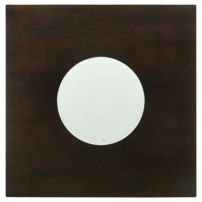 Tolland - Counter Height Dining Table With Storage Pedestal - Cappuccino