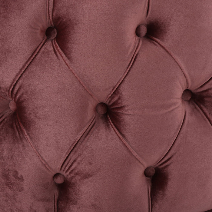 Modern Glam Ottoman Velvet