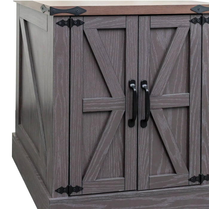 Nightstand With Adjustable Shelf