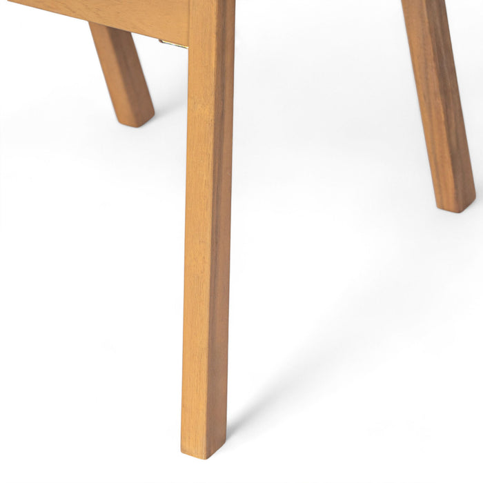 Belfast - Dining Chair With Acacia Wood Frame And Mesh Seating (Set of 2)