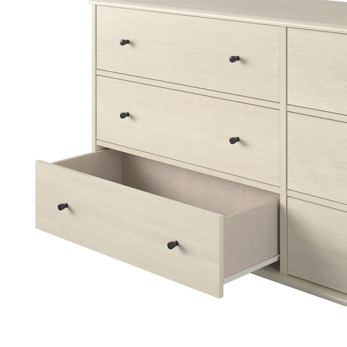 Farnsworth - 6 Drawer Dresser - Ivory