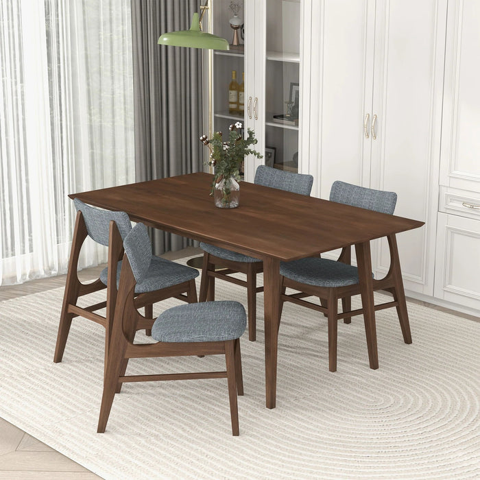 Mary - Modern Style Rectangular Dining Kitchen Table