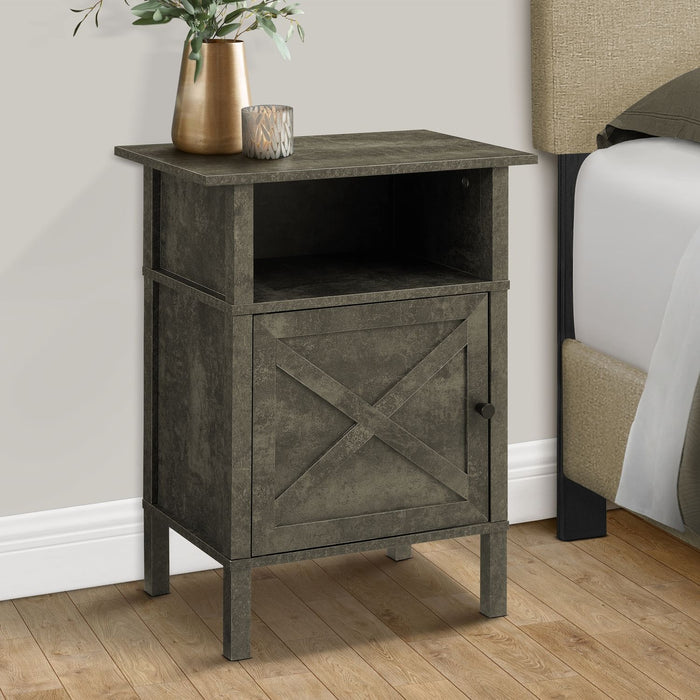 Transitional Accent Table With Storage
