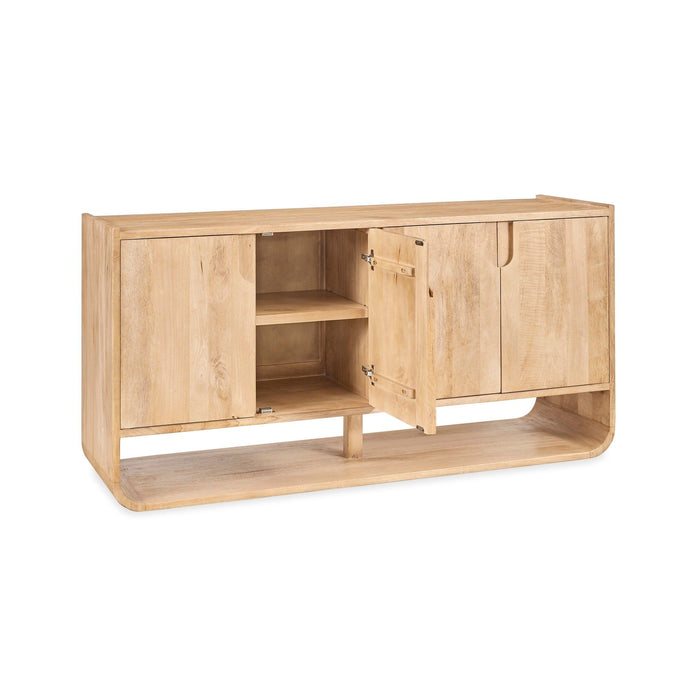Laguna - 4 Door Buffet - Natural Maple