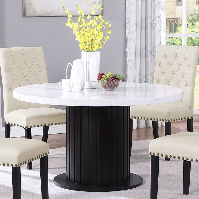 Sherry - Round Dining Table - Rustic