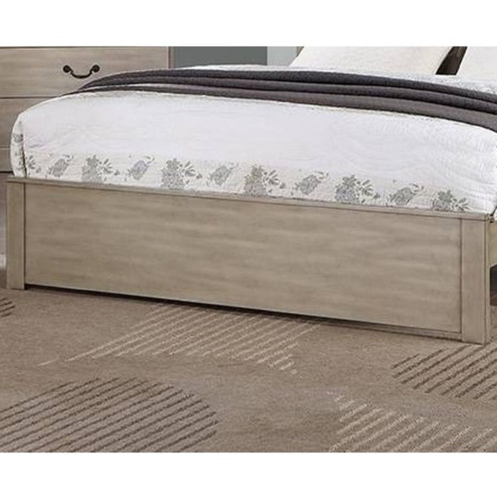 Bed With 2 Panel Headboard