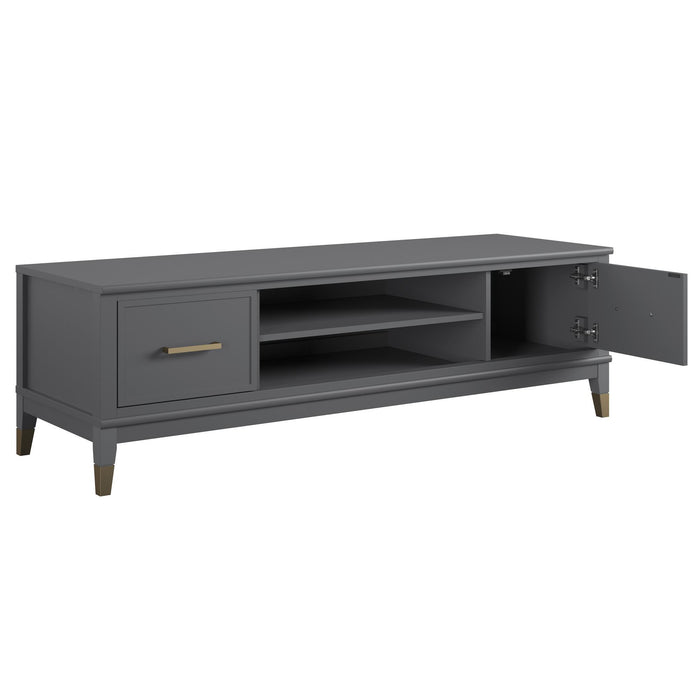 Westerleigh - TV Stand - Dark Gray