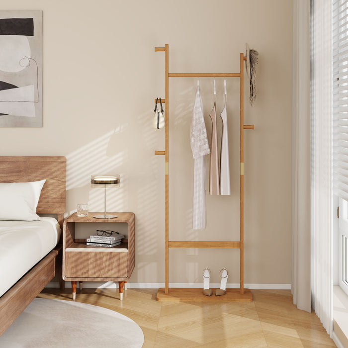 Solid Wood Simple Hat Rack