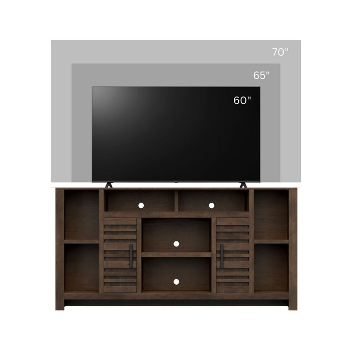 Cable Management TV Stand Console For TVs