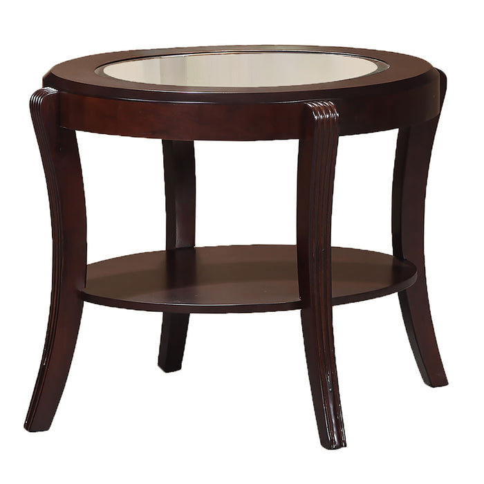 Table With Tempered Glass Shelf