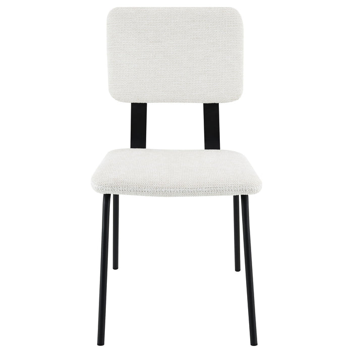 Bixby - Upholstered Dining Side Chair (Set of 2) - White