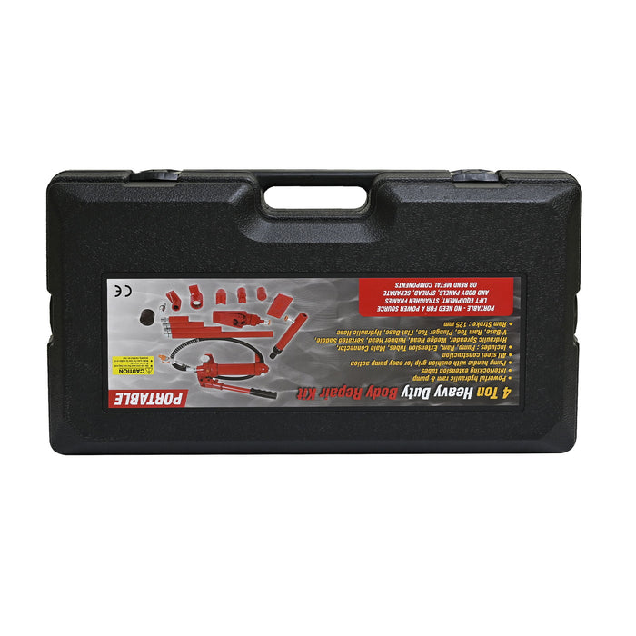 4T Separating Hydraulic Jack, Sheet Metal Separating Jack, Separating Hydraulic Combination To Repair The Depression - Black / Blue