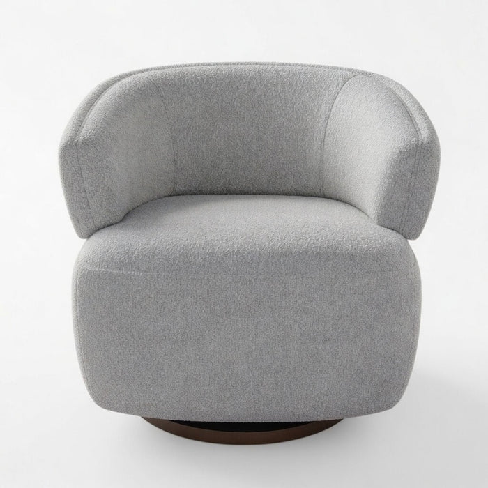 Swivel Barrel Accent Oversized Club Chair