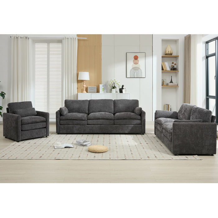 Cozy Sofa Set Oversized Comfy Cloud Sofa With Double Cushion