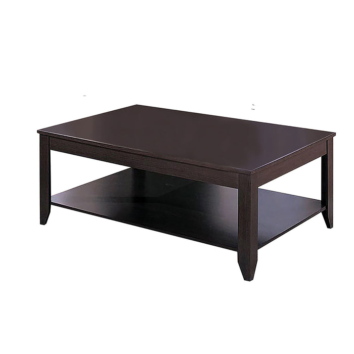 Ornette - 3 Piece Occasional Set With Square Design - Cappuccino