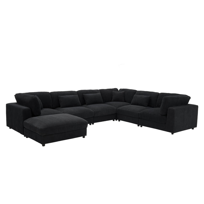 Upholstered Modular Sectional & Custom Configuration
