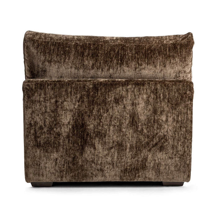 Ludwig - Armless Chair - Mossed Brown
