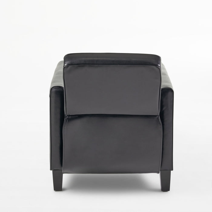 Upholstered Push Back Recliner Chair For Living Room