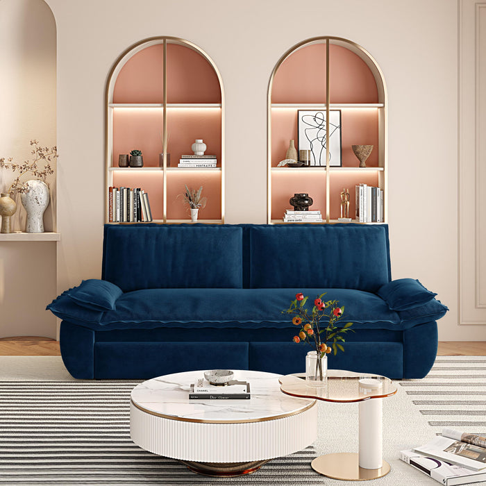 Pull Out 3-In-1 Convertible Sleeper Sofa