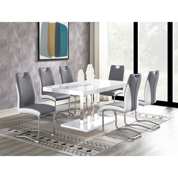 Jernigan - Upholstered Dining Side Chair (Set of 4) - Gray