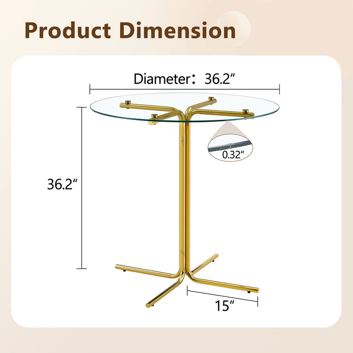 Round Bar Table For Kitchens