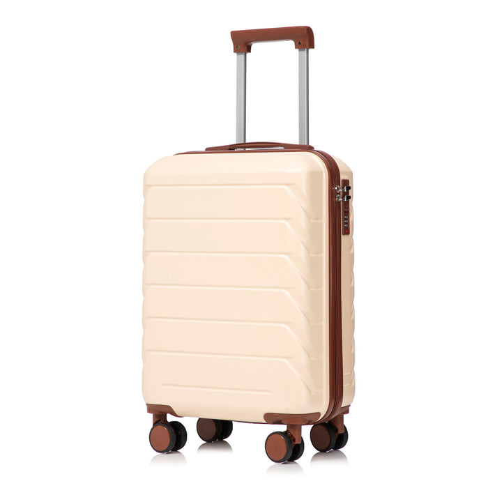 Hard Shell Travel Luggage With Scratch Resistant Surface