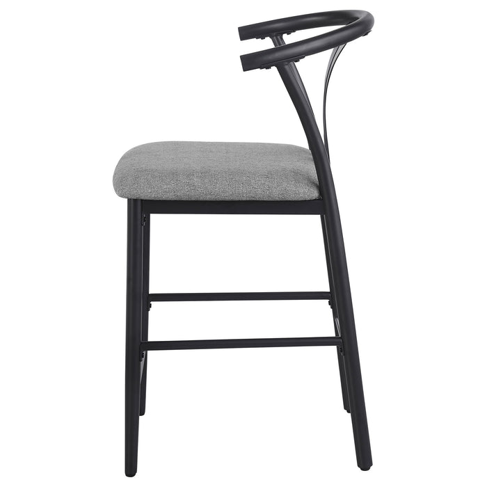 Tazman - Counter Height Dining Side Chair (Set of 2) - Gray
