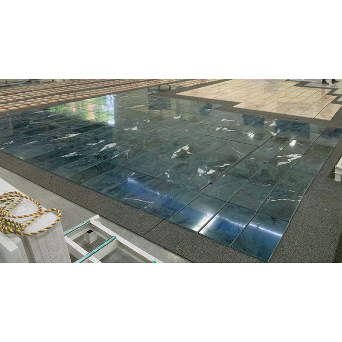 Natural Marble Polished Tile For Wall And Floor (Set of 4)