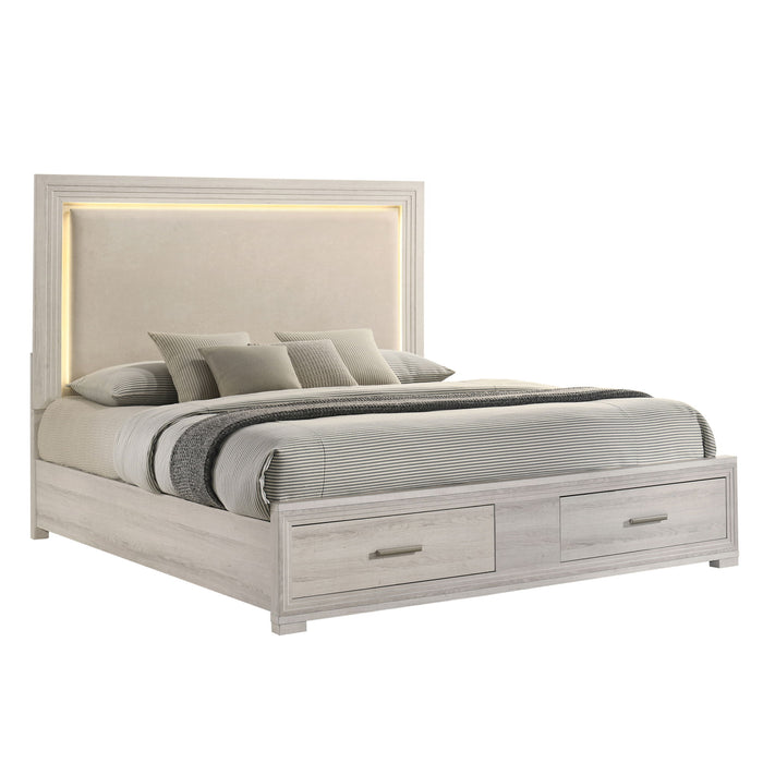 Colorado - Bedroom Set With Upholstered LED Headboard